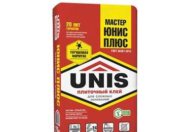 Плиточный клей Unis