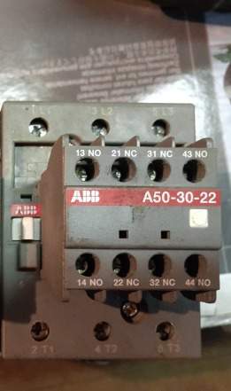 Контактор ABB A50 с доп. A50-30-22