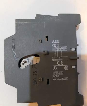 Контактор ABB A50 с доп. A50-30-22