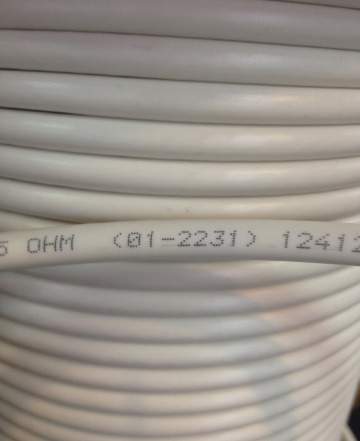  Провод Коаксиальный RG-6 CU