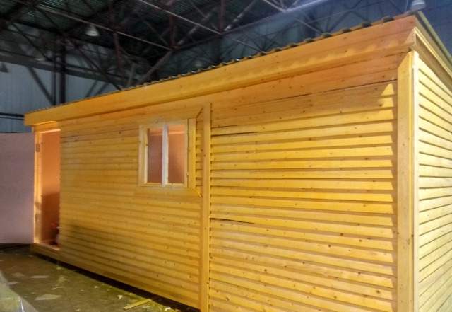 Утеплённая бытовка. В наличии. 6м