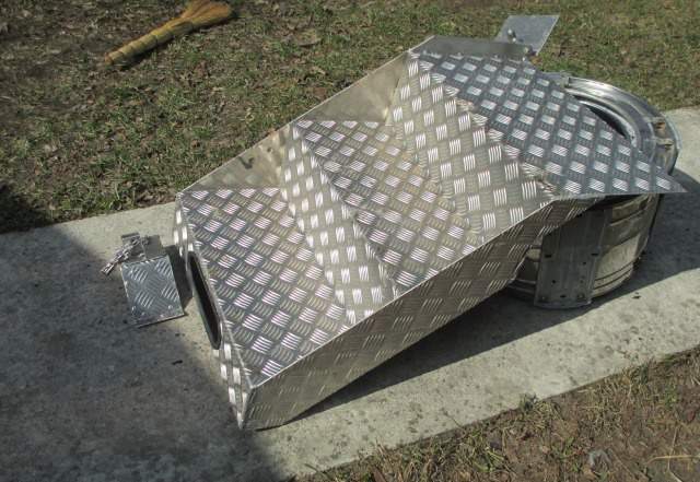 Лестница из алюминия