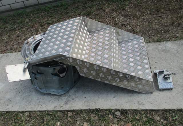Лестница из алюминия