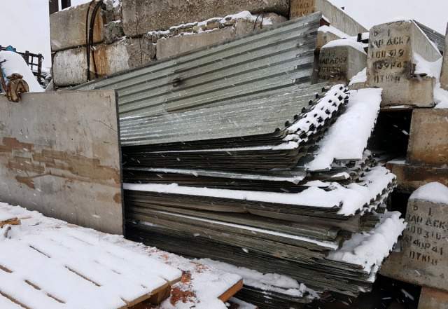 Профнастил,на забор, профлист с10,с15 б/у
