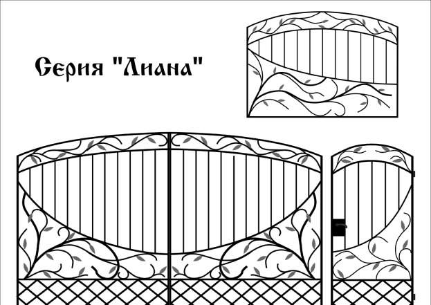 Кованые Ворота,кованые изделия