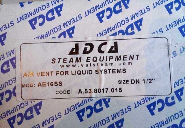 Воздухоотводчики acda ae 30, acda ae 16ss