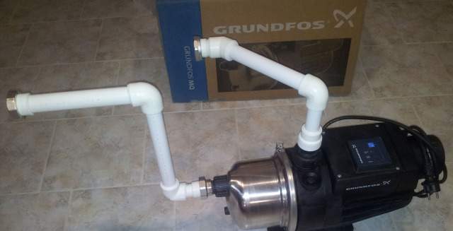 Насосные станции grundfos MQ 3-45. Новая