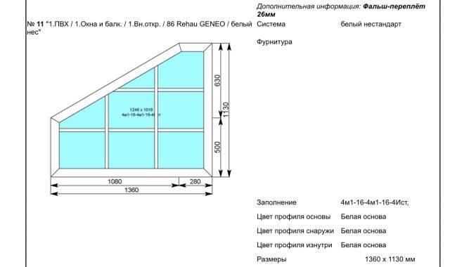 Rehau geneo окна