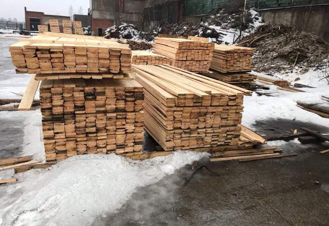 Доска обрезная 25х100/150 2-3 сорт