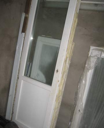 Балконная дверь и окно
