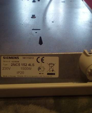 Конвектор siemens 2NC5 152 4 LS