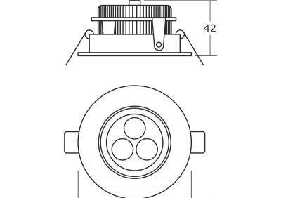 Новые светодиодные (LED) светильники DRG8-41-C-57