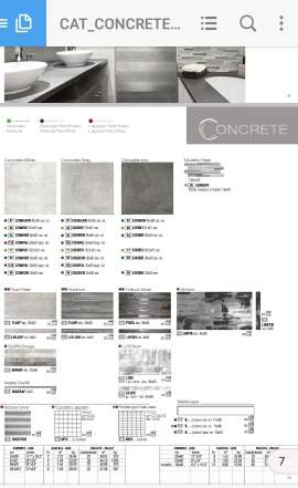 Плитка из Италии. Brennero Concrete