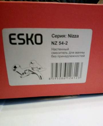 Esko nizza nz 54-2 смеситель для ванны