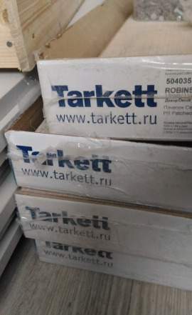 Ламинат Tarkett 33 классa, 833 печворк, св.серый
