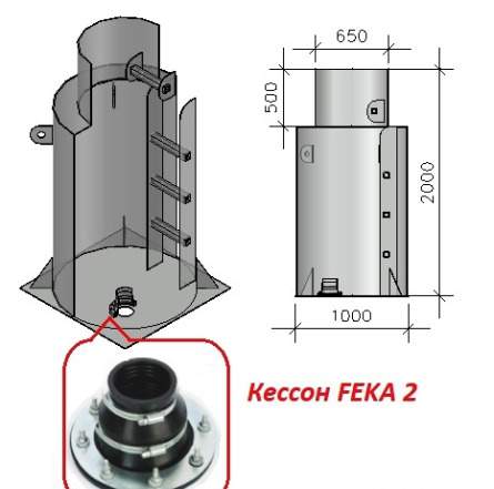 Кессон для скважины