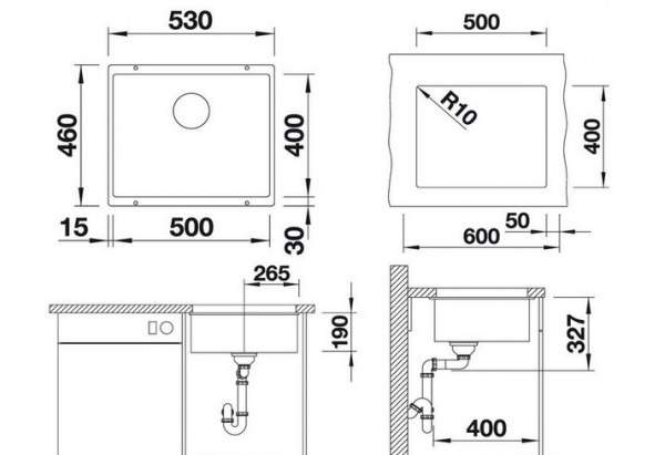  новую мойку Blanco subline 500 U