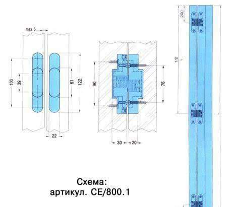 Петли для дверей