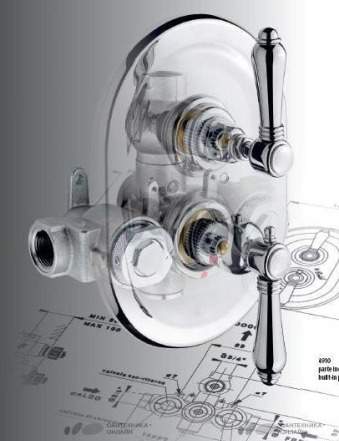 Новый термостат Nicolazzi 4910 - встроенная часть