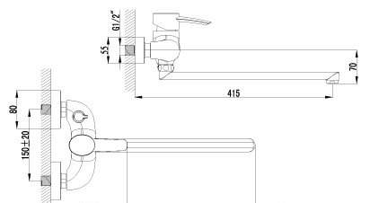 Смеситель Lemark 32серия