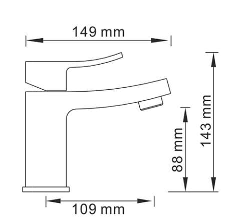 Смеситель для раковины wasserkraft Aller 1063