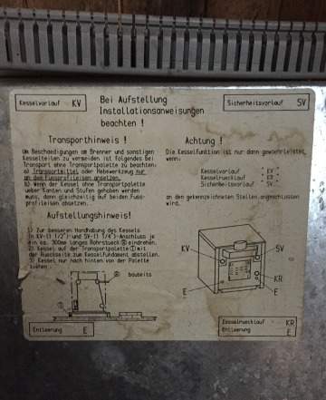 Чугунный напольный газовый котёл Junkers K 64-6E