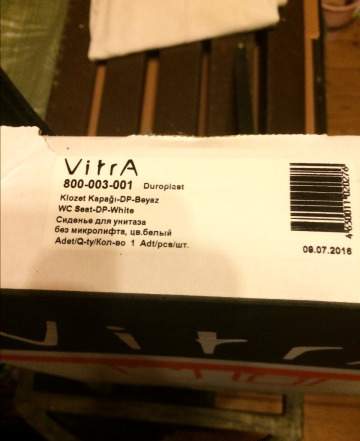  новый унитаз Vitra