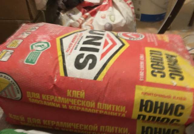 Плиточный клей Unis