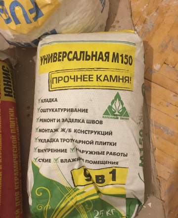Плиточный клей Unis