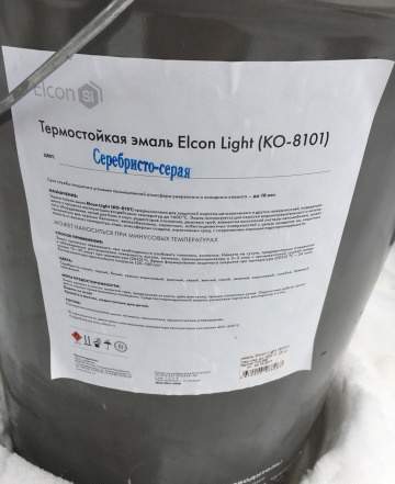 Краска (серебрянка) Elcon Light (ко-8101)