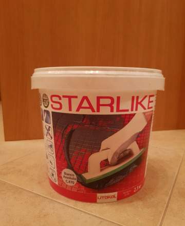Двухкомпонентная эпоксидная затирка starlike