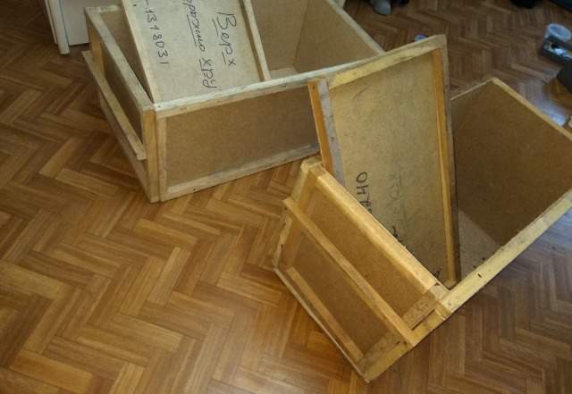 ящики из двп и брусков
