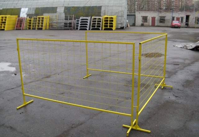 Спо временные ограждения