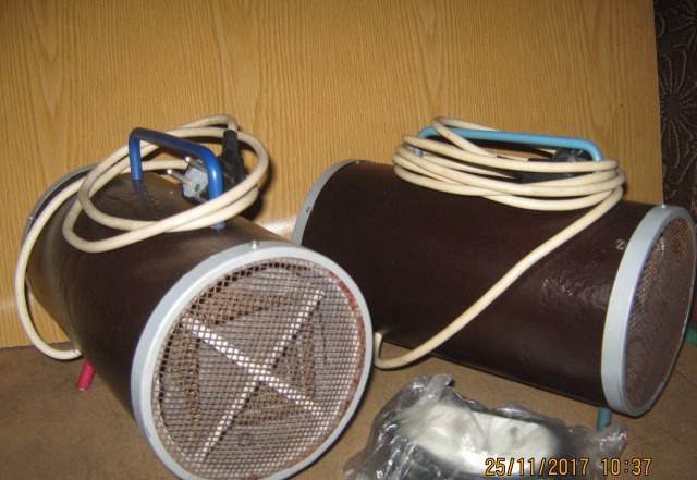 Тепловентилятор 220v/1.8Квт