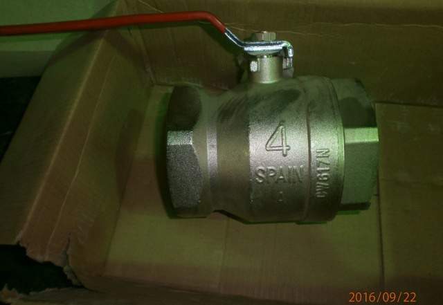 Кран шаровый 4 дюйма Dn90