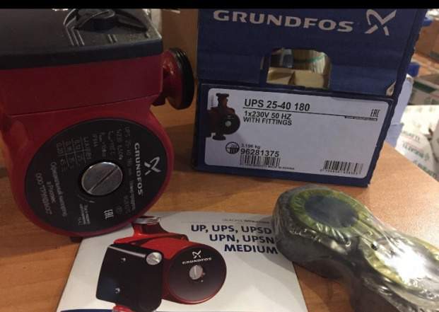 Насос Grundfos 25-40, 25-60