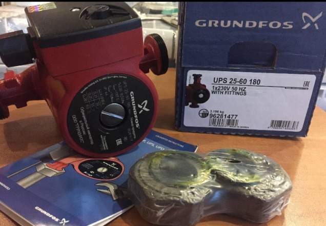 Насос Grundfos 25-40, 25-60