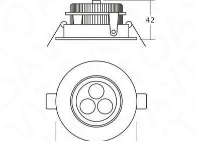 Новые светодиодные (LED) светильники DRG8-41-C-57