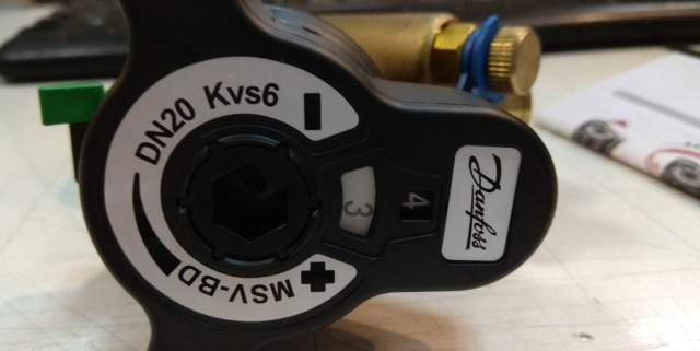 Балансировочный клапан Danfoss MSV-BD 003Z4002