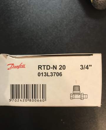 Кран Danfoss RTD-N 20, RTD- N15,RLV-20