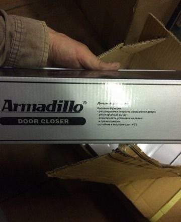 Дверные доводчики armadillo LY4 bronze 