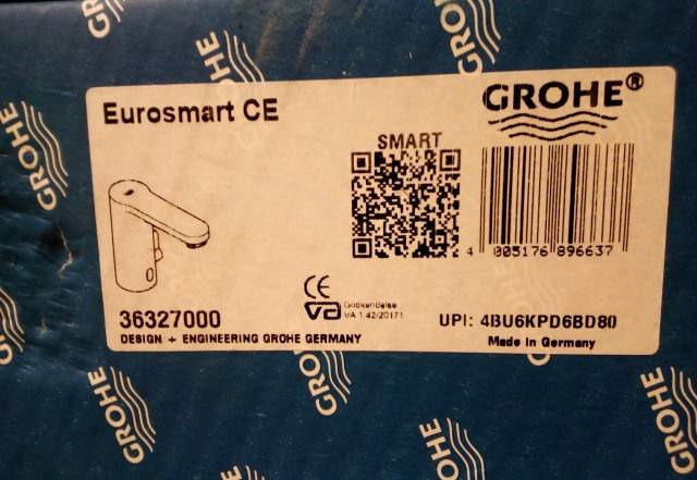 Смеситель для раковины Grohe Eurosmart CE