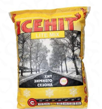 Противогололедные реагенты icehit