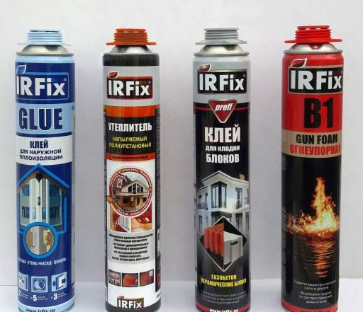 Утеплитель напыляемый, полиуретановый irfix