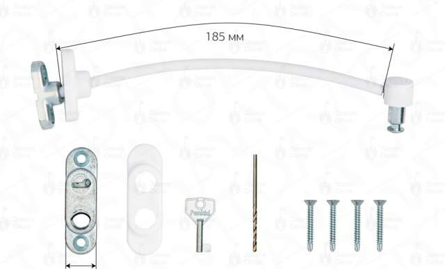 Автоматический ограничитель окна penkid с тросом