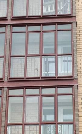 Алюминиевая балконная рама