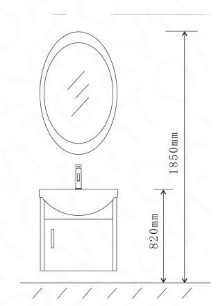 Раковина керамическая senli H480B