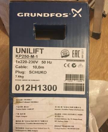 Дренажный насос Grundfos Unilift KP 250-М1