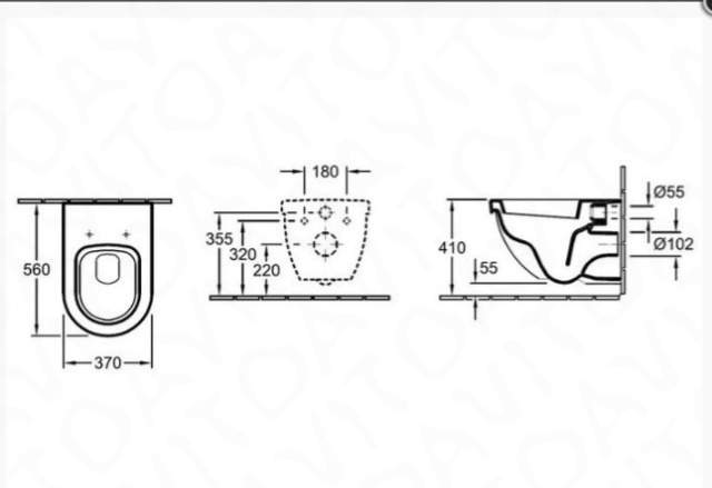 VilleroyBoch Subway унитаз