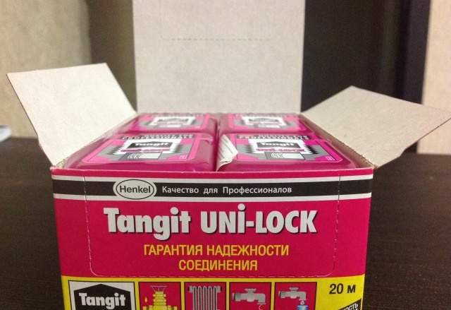 Tangit Uni-Lock (20м) нить для герметизации резьбы